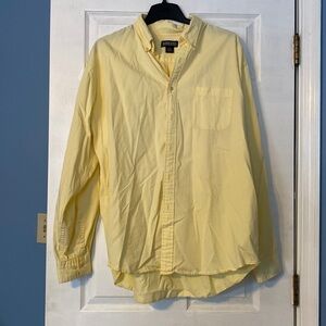 Lands End mens long sleeve tee; size xl, 17-17.5